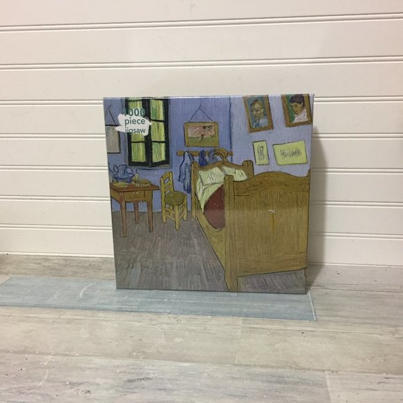 Vincent Van Gogh, Bedroom at Arles 1000 Piece Puzzle, Sealed - Picture 1 of 5